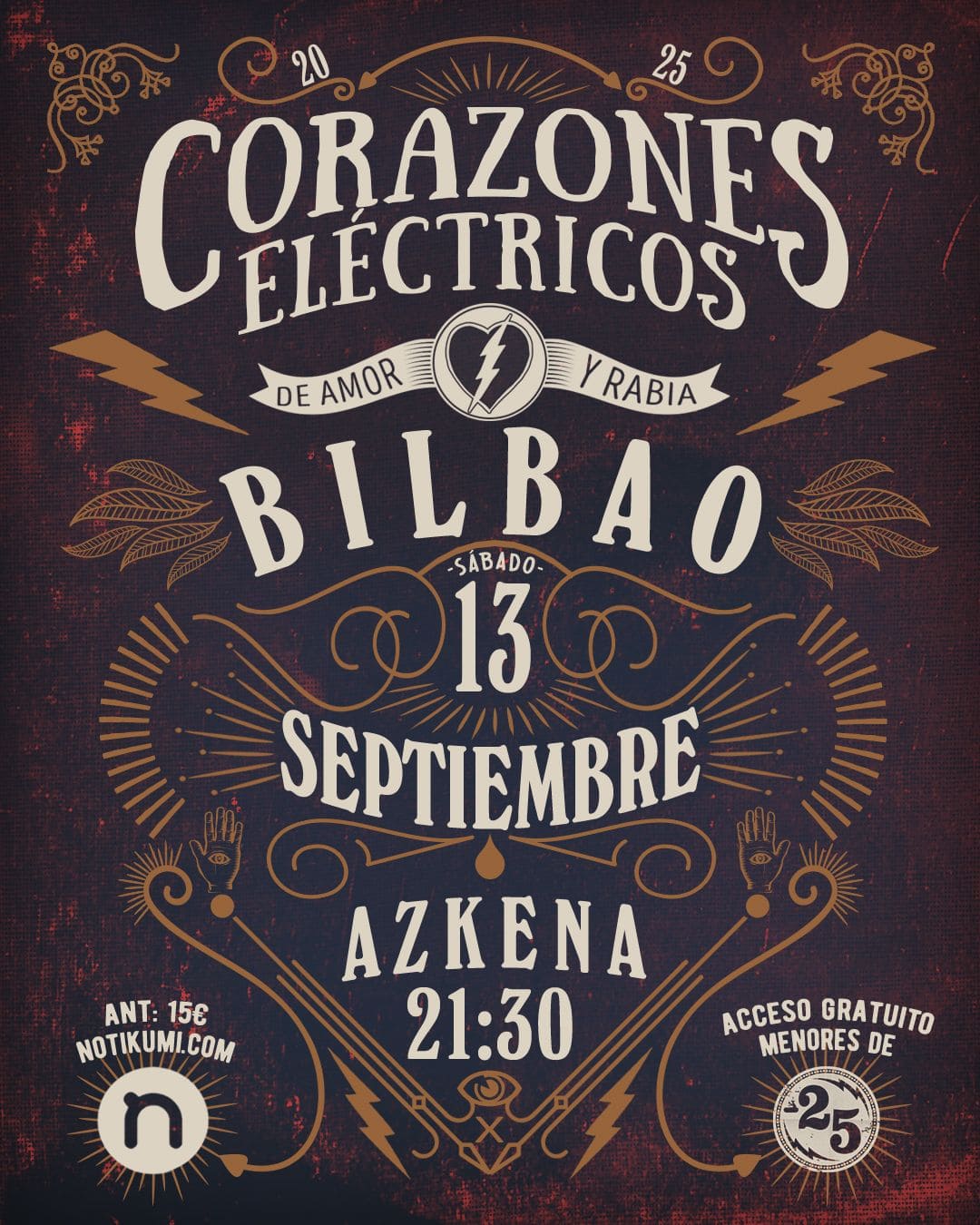 Corazones Electricos en Bilbao