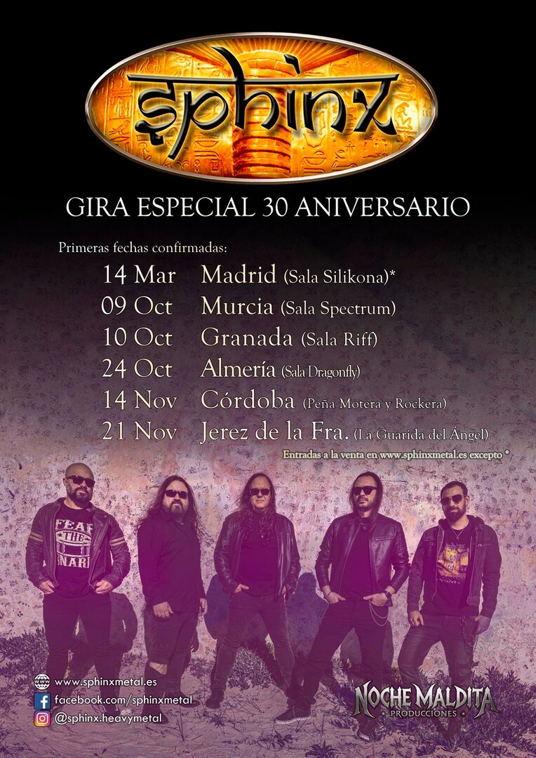 Fechas de Sphinx