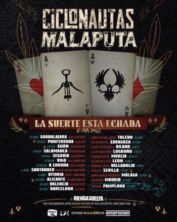 Gira de Ciclonautas y Malaputa