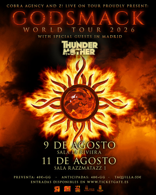 Godsmack en España Godsmack en España
