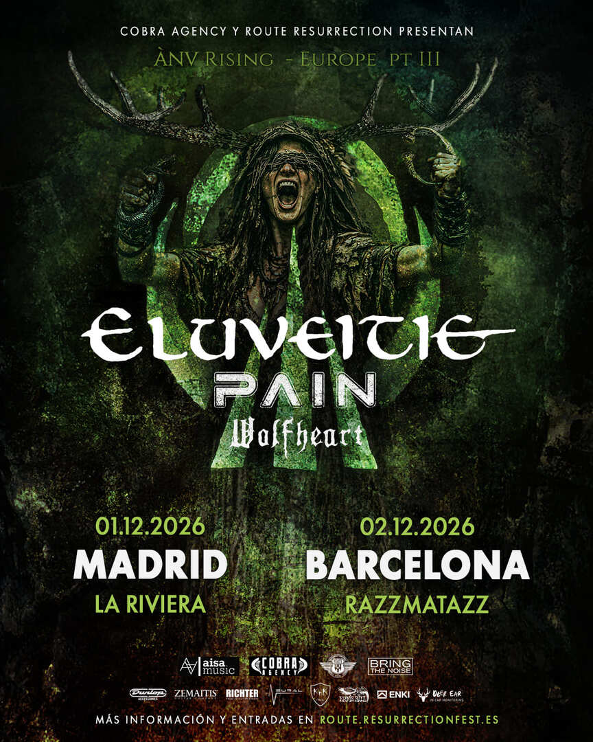 Eluveitie en España Eluveitie en España