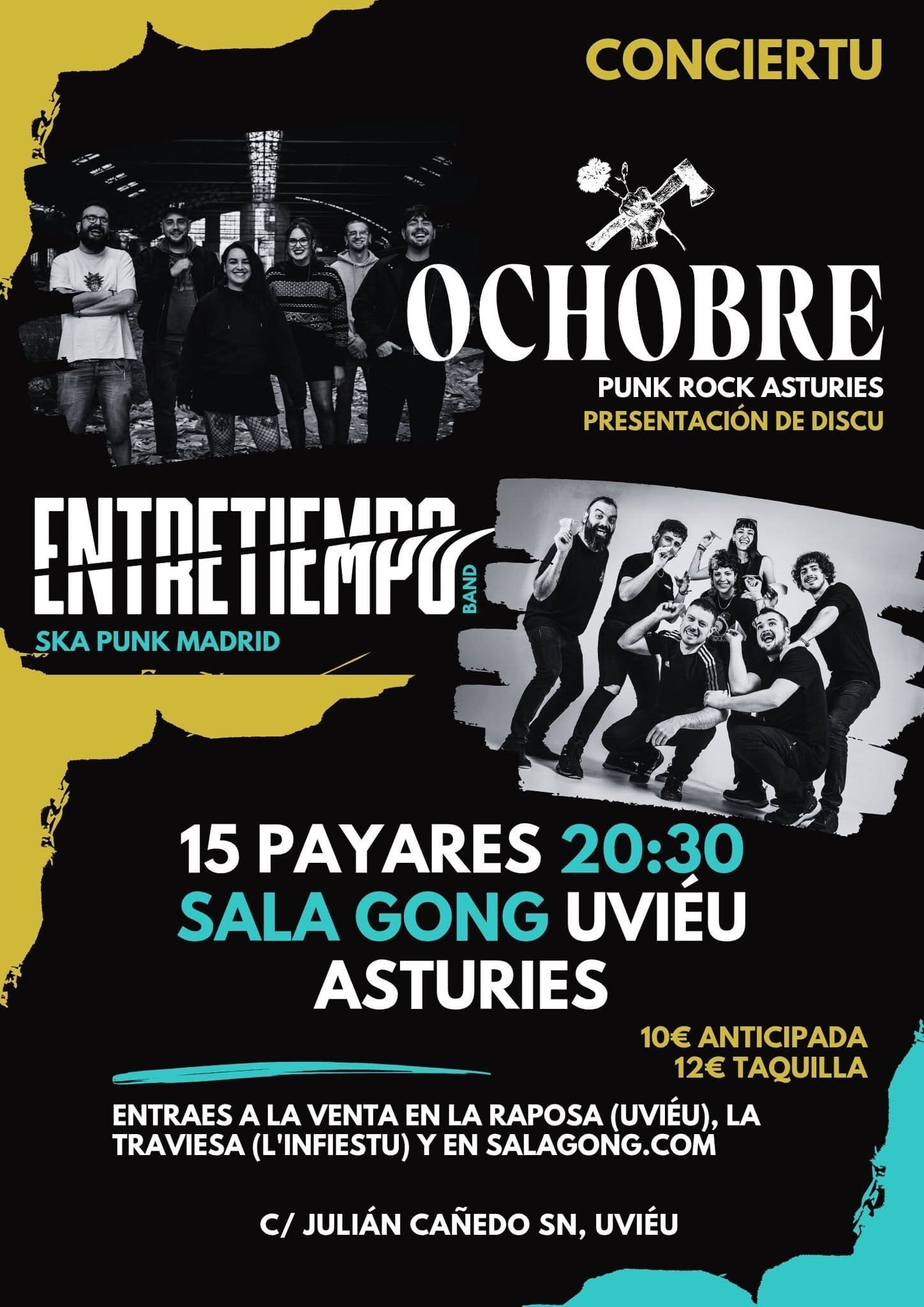 Ochobre y Entretiempo en Oviedo