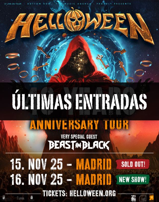 Helloween en Madrid Helloween en Madrid
