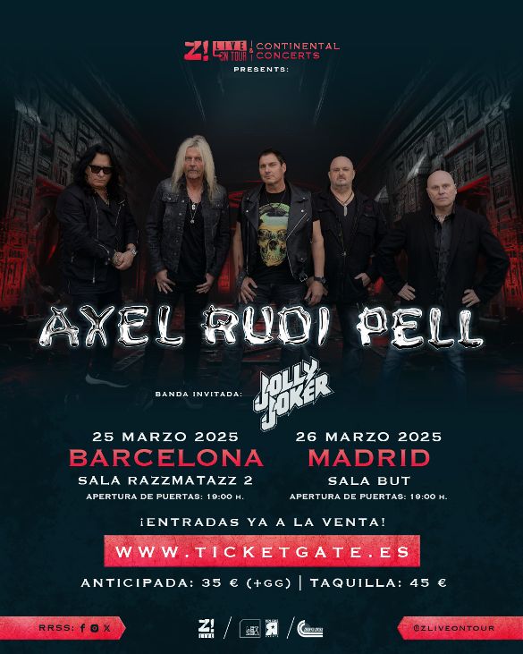 Gira de Axel Rudi Pell