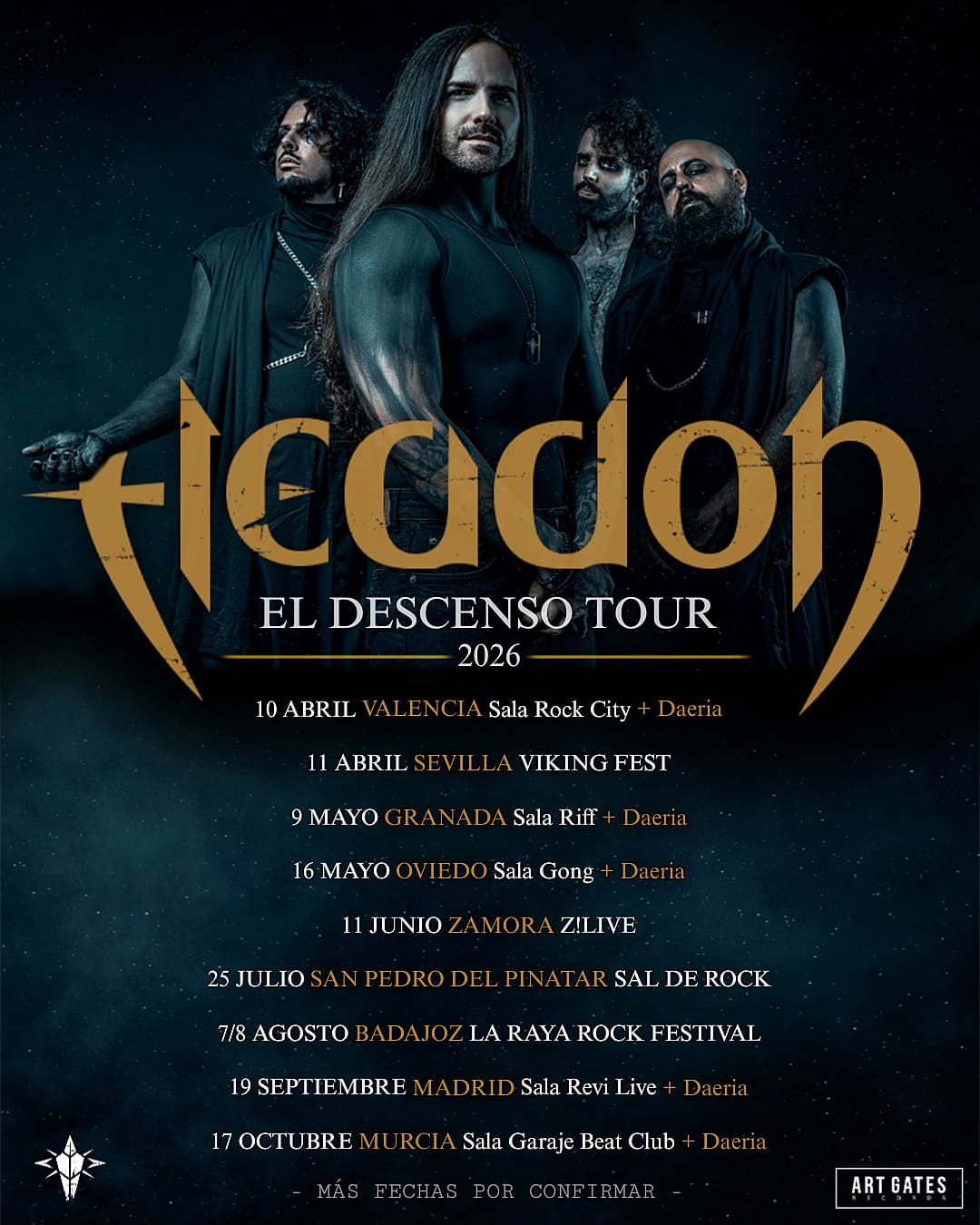 Fechas de Headon
